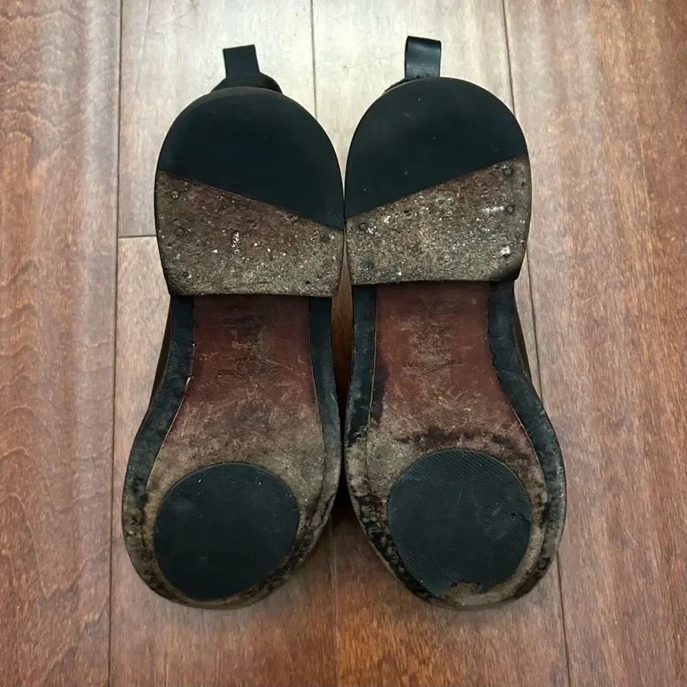 Rag & Bone Dartford Chelsea Boot in Black Leather, Size 7.5 EU37.5